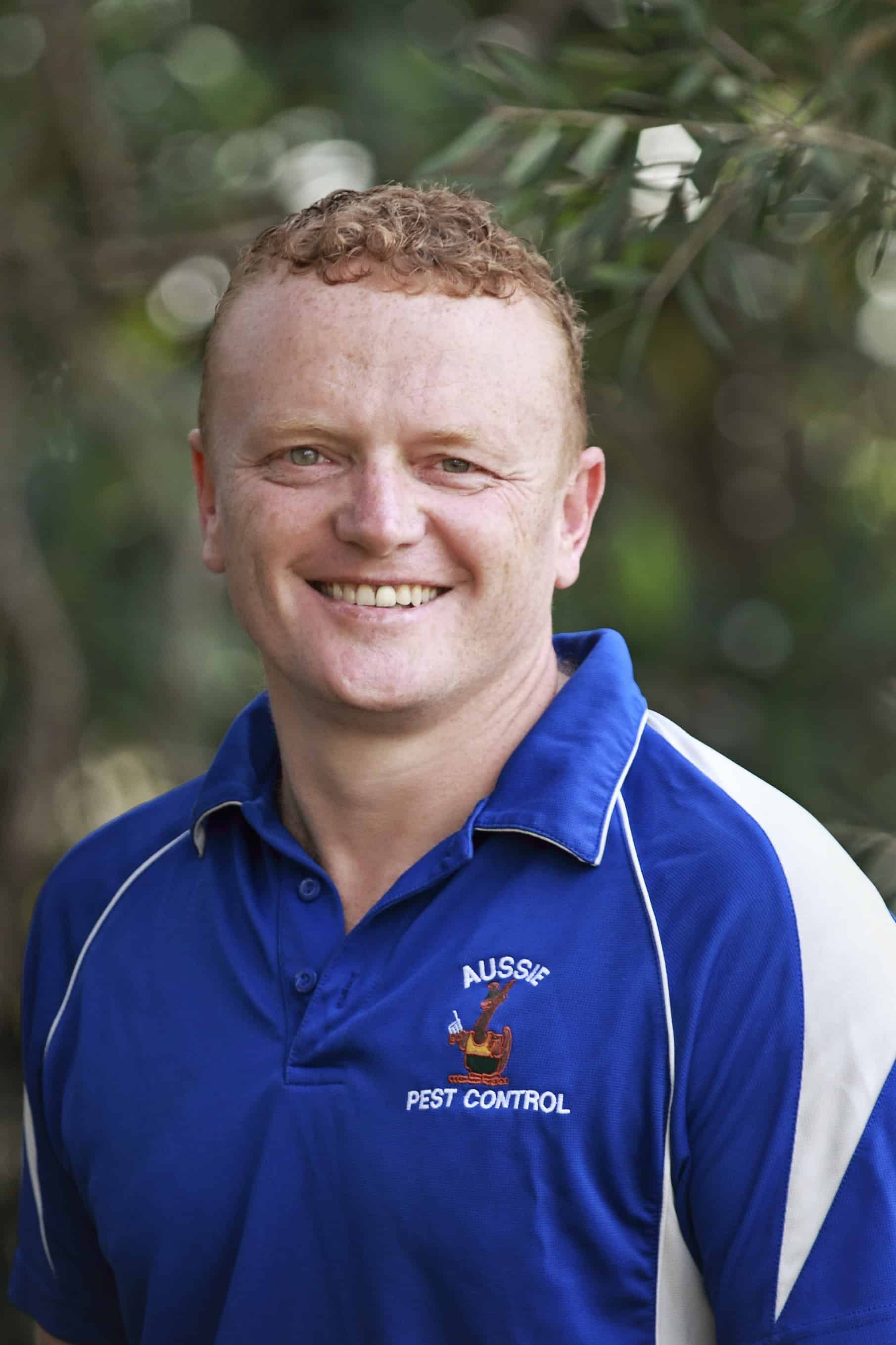 clinton taylor owner of aussie professional pest control sunshine coast & north brisbane